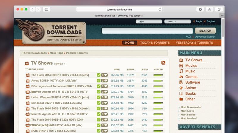 Top Torrent Sites For Mac